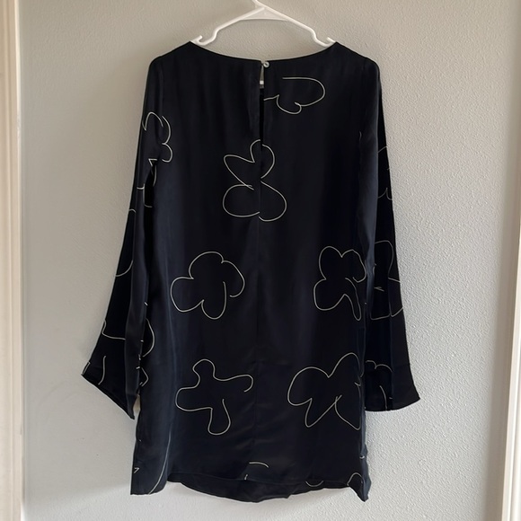 Madewell Black and White Floral Mini Dress - Picture 11 of 13